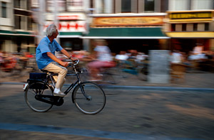 Cycliste  Amsterdam
