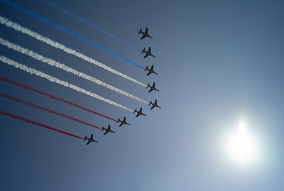 La patrouille de France, 14 juillet 2009