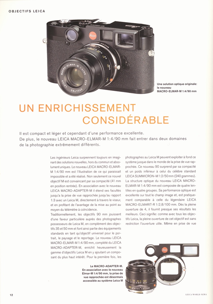 Leica F-System Br Bouchon Corps Et Objectif Pour Leica 