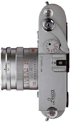Leica MP vu de dessus