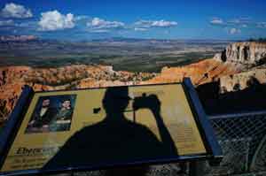 auto portrait au brice canyon