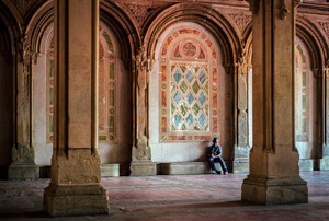 Jeune gar�on � Central Park