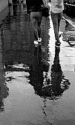 Pluie et Reflets sur Seine