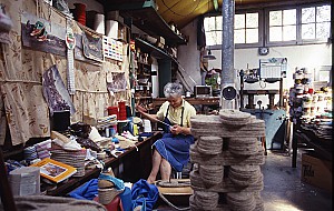 Fabrication des espadrilles